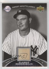 2007 Upper Deck Sweet Spot Classic Memorabilia Johnny Mize #CM-MI2 HOF 0o9