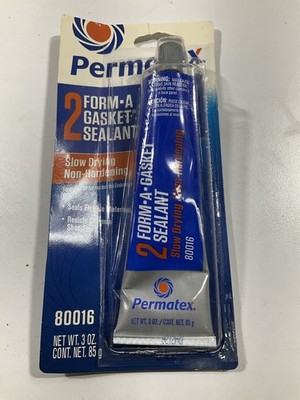 Permatex 80016 Form-A-Gasket Non-Hardening No. 2 Sealant Sellador - 3oz Tube