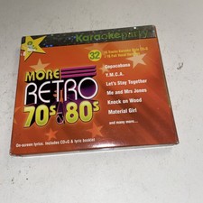 Various Artists : Karaoke Party: More Retro 70s 80s CD Good Used -2005
