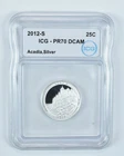 2012-S Washington Quarter Silver Acadia ATB PR70 DCAM ICG *0626