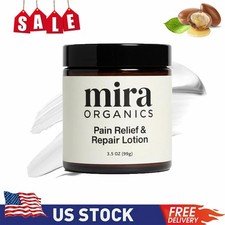 Mira Pain Relief Lotion Mira Organics Cream Nerve Recovery Sleep Support, 3.5 oz