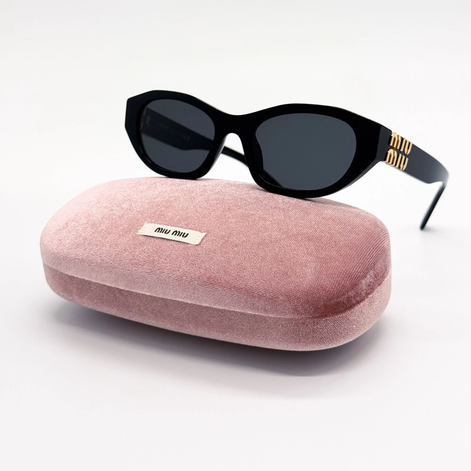 Miu Miu — NEW MIU MIU SUNGLASSES MUA03S 16K08Z WOMEN BLACK MU A03S, SMU A03 EYEWEAR