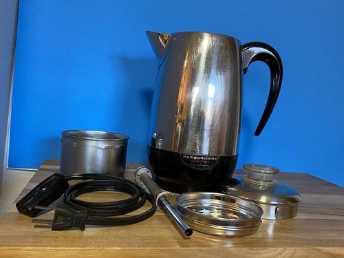 VTG Farberware Superfast 2-8 cup Automatic Coffee Percolator Model 138 Works - Picture 2 of 11