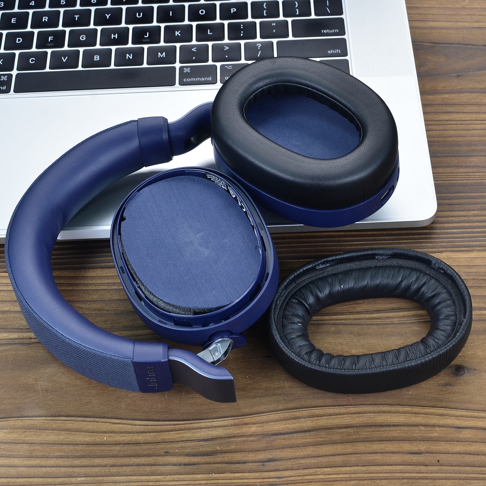 1Pair Protein Skin Headphone Ear Pads Cushion Cover Beam For Jabra Elite 85h m thumbnail 10