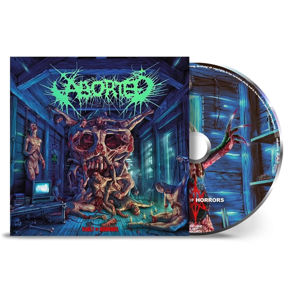 Aborted Vault Of Horrors CD Digipak 2024 Bonus Death Metal Album New Sealed - Image 3 of 3
