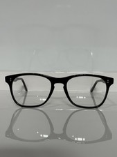 New Cutler  Gross 1235 Black Acetate Retro Unisex Plastic Eyeglasses 52mm