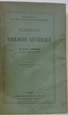 Elemente der Allgemeinen Biologie | Rabaud Etienne | Guter Zustand