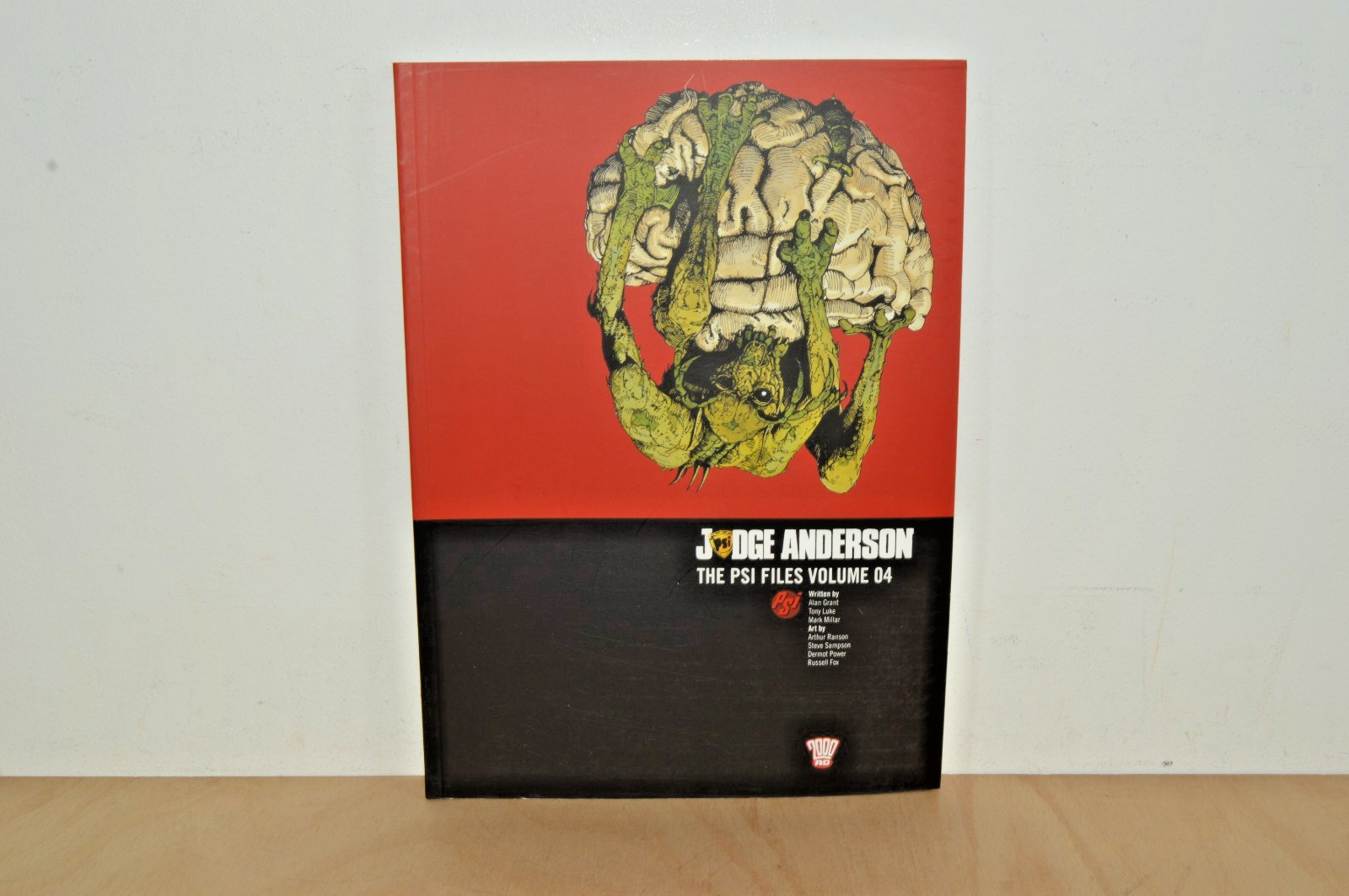 Judge Anderson The PSI Files Volume 4 - Alan Grant - 2000AD TPB (#G1) 1st Ptg