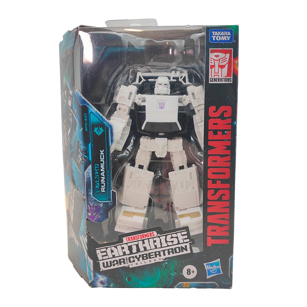 Transformers War for Cybertron Earthrise Runamuck Deluxe Class Action Figure ...
