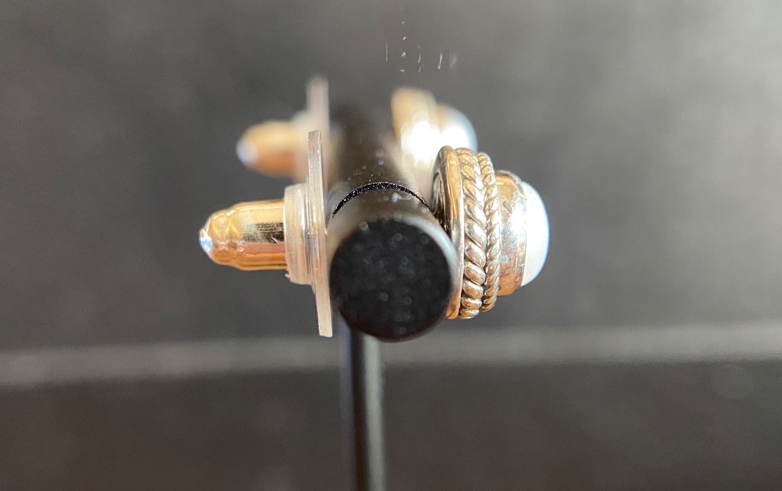 Sarda, Bali Handmade, Lovely, Sterling & Fresh Water Pearl, Stud Earrings