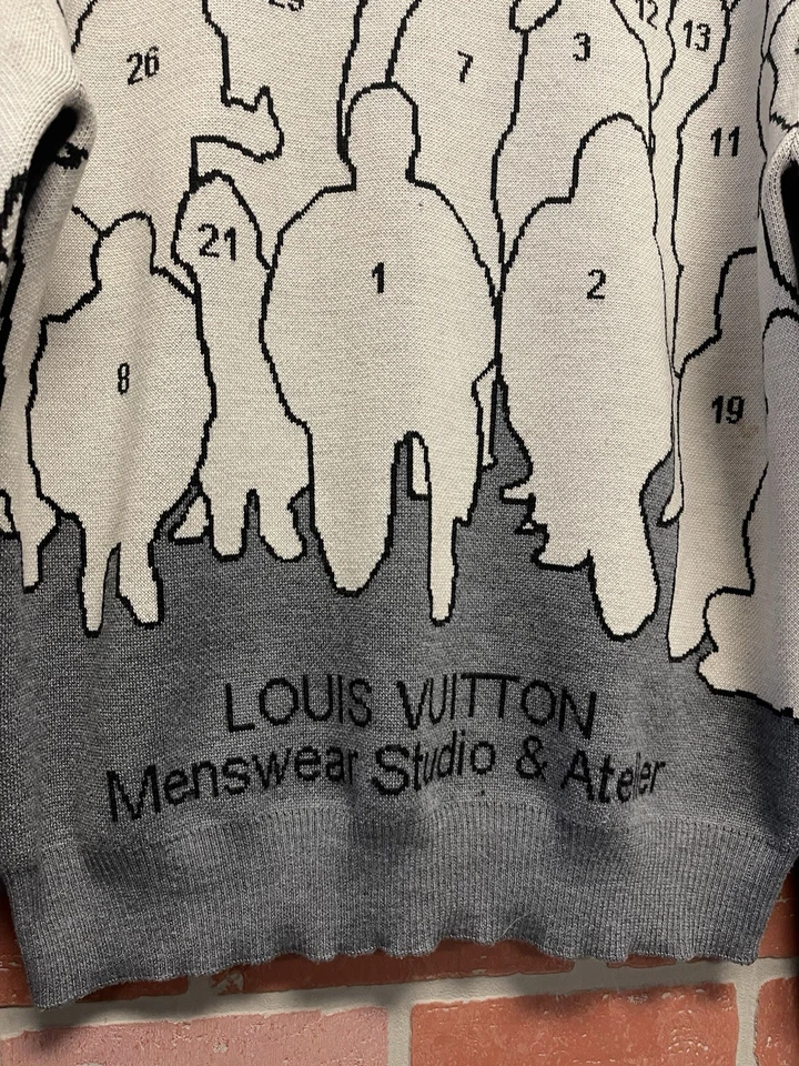 Talla L - Pullover Jacquard Louis Vuitton x Virgil Studio Foto 4 de 4