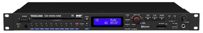 Tascam 0090-0020 Cd400u Cd/sd/usb Player With Bluetooth Receiver And Fm/am Tuner