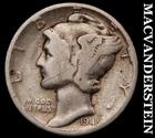 1945 Silver Mercury Dime - Scarce  Better Date  No Reserve  #i92