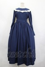 Preview of Moi-meme-Moitie Gardenia Navy I-26-05-20-068-MO-OP-SA-ZI Dress