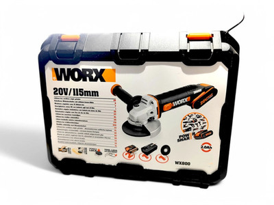 WORX WX800 Akku Winkelschleifer 20V Max 115 mm