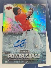 🔥 2021 Prizm Draft Picks - Power Surge Christian Encarnacion-Strand Auto 🔥 