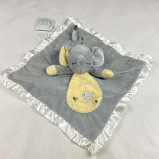NWT Douglas Baby Joey Gray Elephant Snuggler Lovey Plush Security Blanket