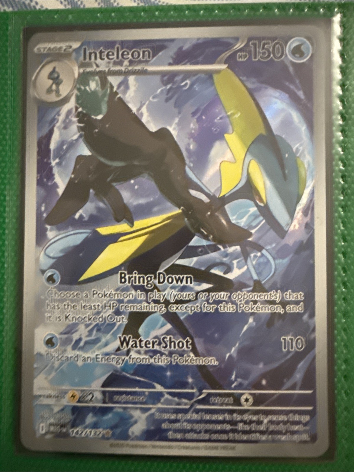Inteleon 142/132 Me01: Mega Evolution Holo