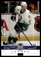 1999-00 Upper Deck Wayne Gretzky Oleg Tverdovsky Anaheim Mighty Ducks #5