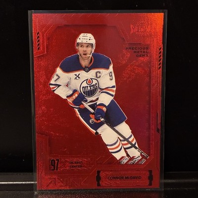 25-26 UD Metal Universe Precious Metal Gems PMG Connor McDavid #7 13/100
