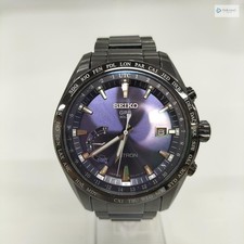 Seiko Astron 8X22 GPS Solare Uomo Acciaio Inox 10BAR Nero