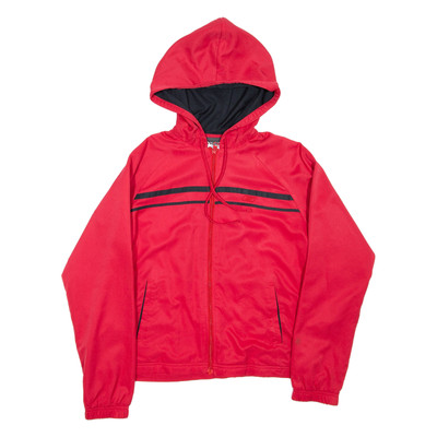 Reebok Herren Jacke rot mit Kapuze S