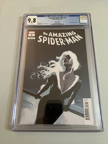 Amazing Spider-Man #8 – Marvel 2022 – Jeff Dekal Black Cat Variant – CGC 9.8