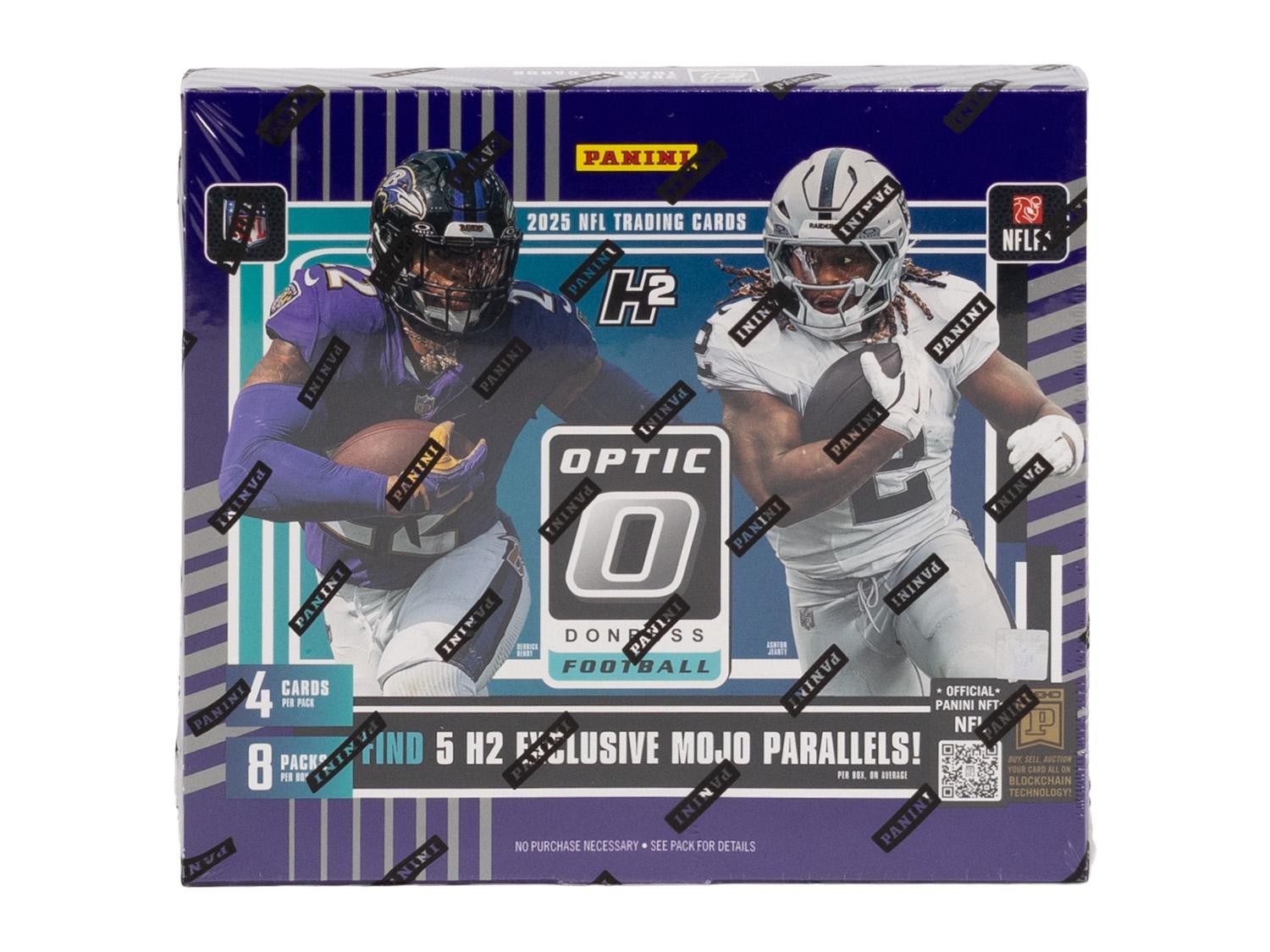 2025 PANINI DONRUSS OPTIC FOOTBALL H2 BOX
