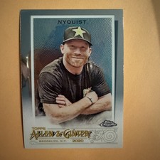 2020 Topps Allen and Ginter Silver #254 Ryan Nyquist Baseball Card