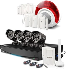 Swann SWVAK-834254C Integrated Video &Alarm Security System PRO 8 Channels 960H