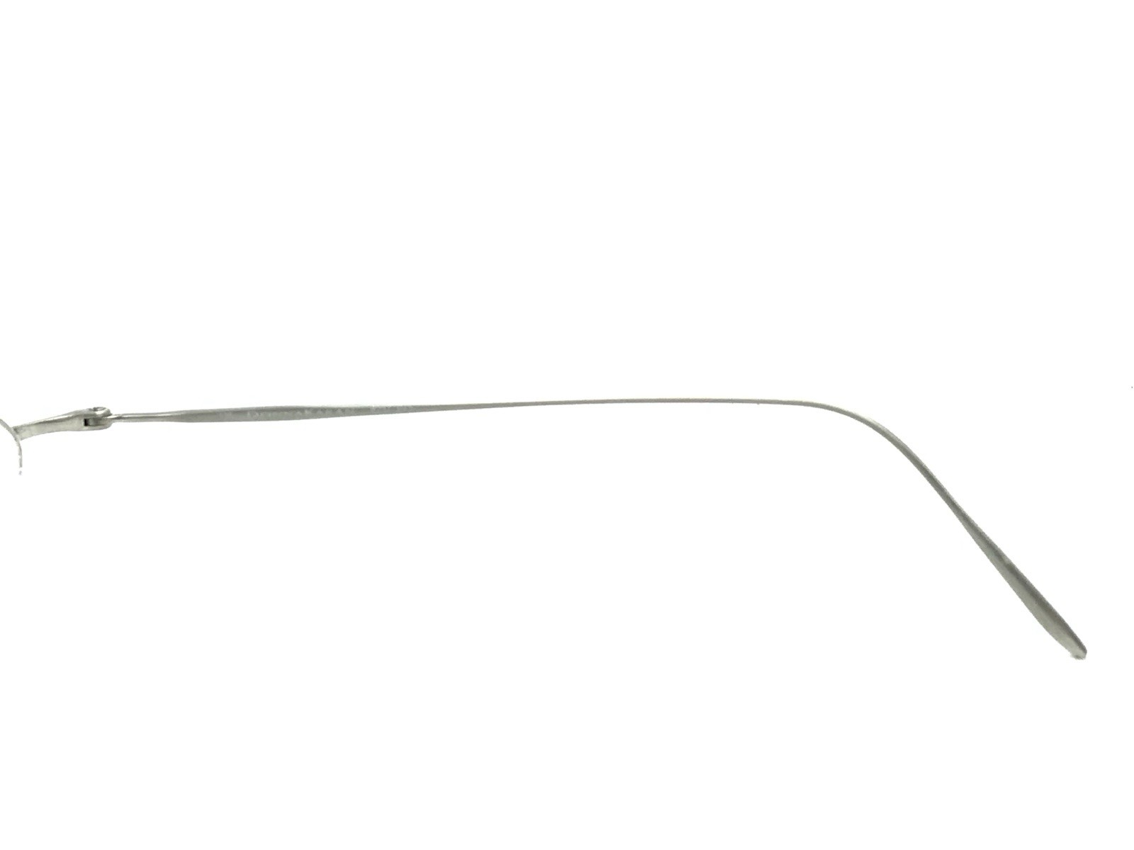 Donna Karan 8237 045 Silver Round Half Rimless Eyeglasses Frames 47-19 135 Japan