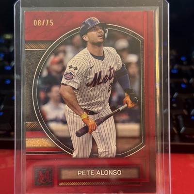 Pete Alonso 2025 Topps Museum Red /75  New York Mets MLB #39