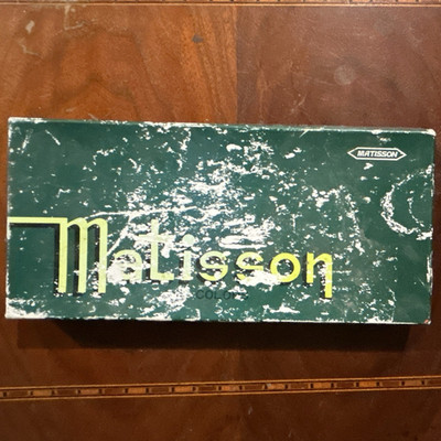 Vintage Matisson Artists' Oil Paint Set Assorted Colors Green Box Multicolor