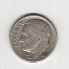 1950 D 10¢ DIME 90% SILVER TEN CENTS DENVER MINT UNITED STATES OF AMERICA USA