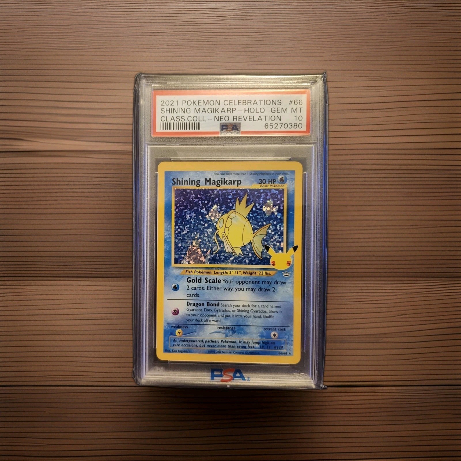 Psa 10 Celebrations Shinning Magikarp