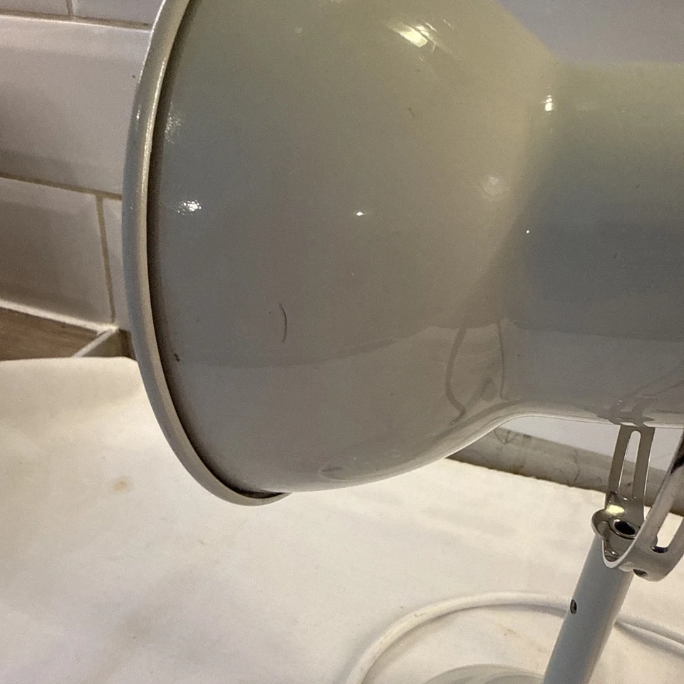 Original Anglepoise Wandleuchte in weißer Ausführung Modell 1227 Retro Industrial (25) - Bild 2 von 4