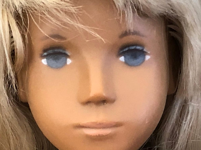 Vtg Sasha Morgenthaler 16" Mystery Doll-Lovely Blonde Girl-Needs Re-Stringing