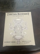 Tibetan Buddhist Symbols Knowledge Cards Deck