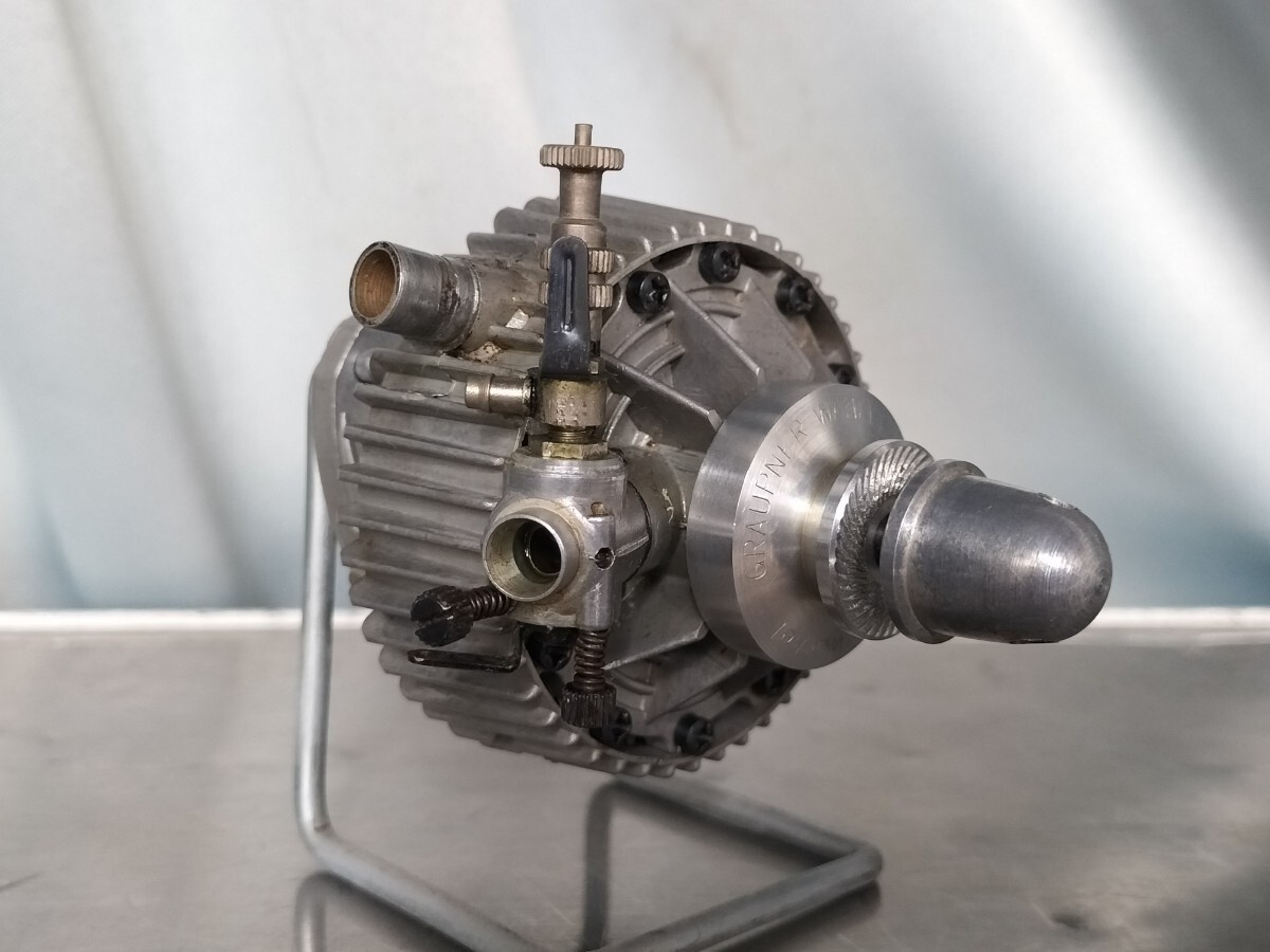 O.S. Graupner NSU Wankel Rotary Engine Model OS 49PI 1-49 Vintage