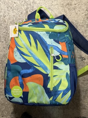 Sun Squad (Target) 20-Can Backpack Cooler  Jungle  Recycled Polyester NEW w/ Tag