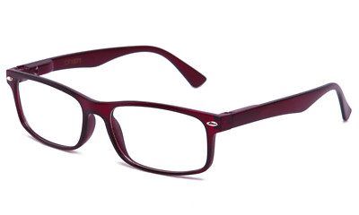 New Clear Lens Glasses Rectangular Frame Spring Hinge Fake Eyewear UV 100%