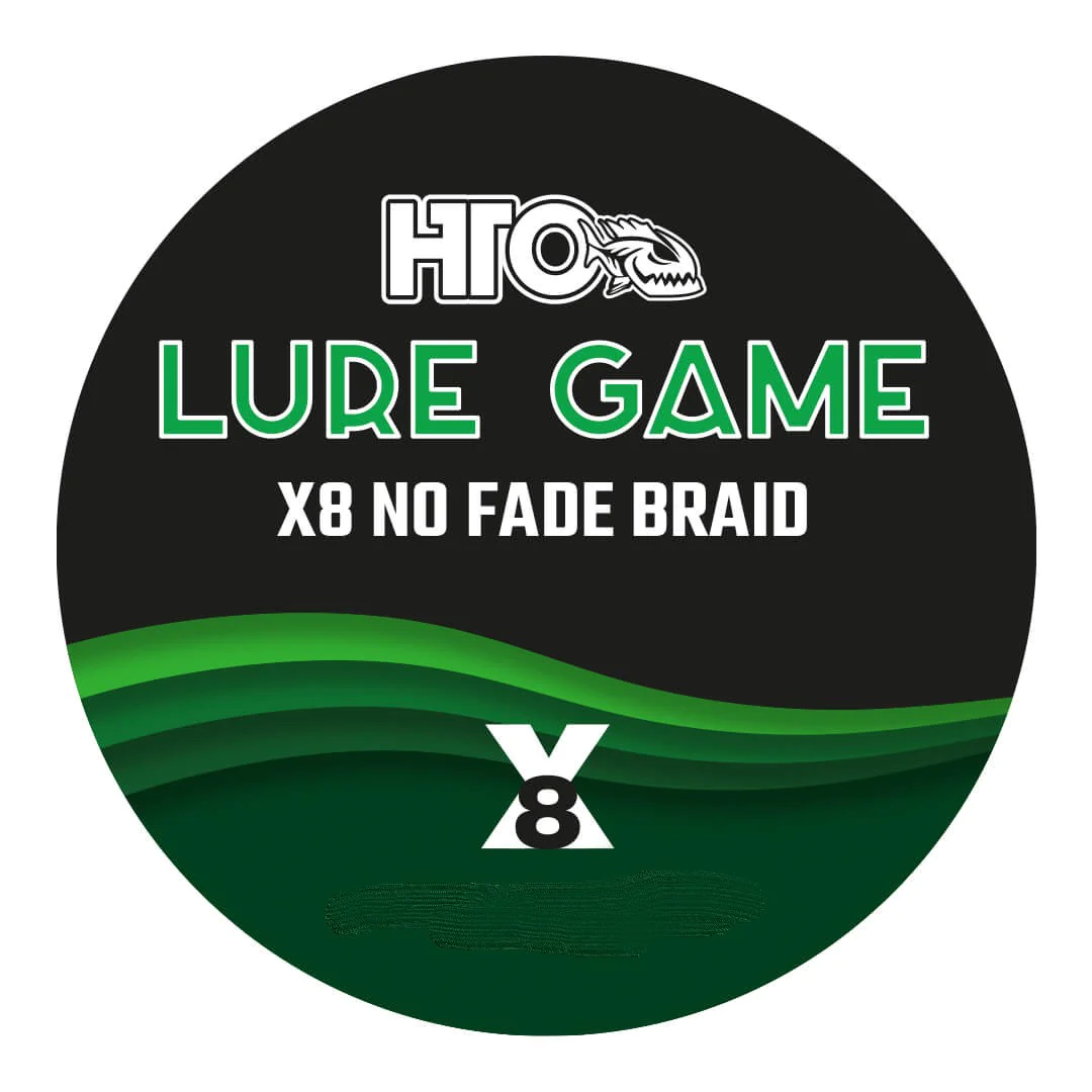 HTO Lure Game No Fade Braid Fishing Line  | 150m Spool