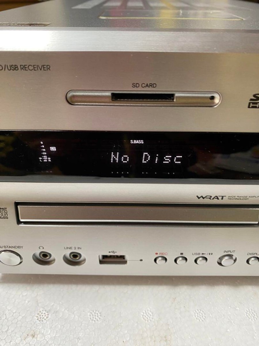 ONKYO NFR-9TX (S) CD SD USB Receiver Hi-Resolution Silver ONKYO NFR-9TX (S) CD SD USB Receiver Hi-Resolution Silver