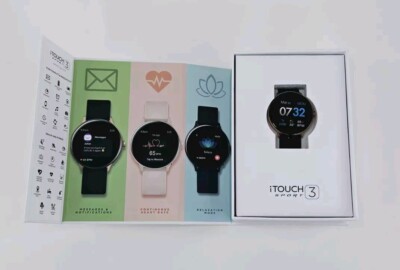 ITouch Wearables Sport 3 Health & Fitness Smart Watch New 