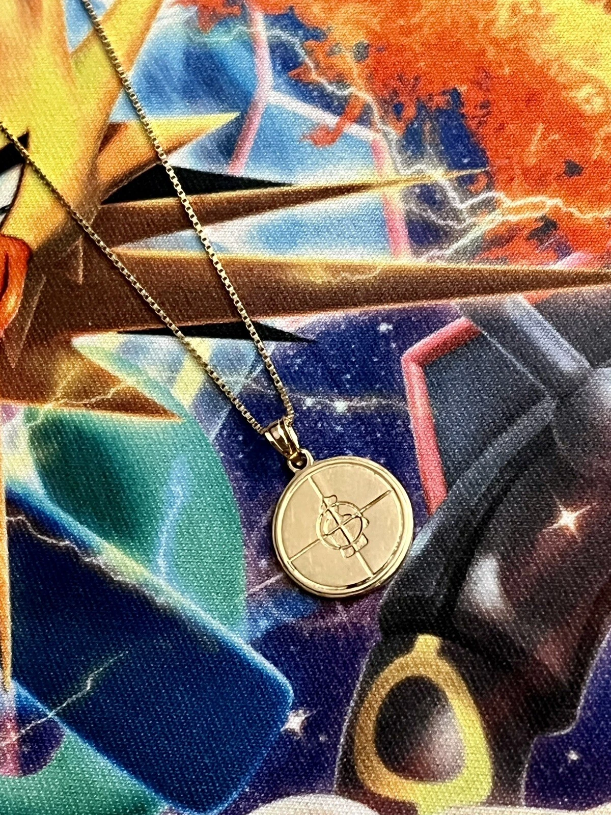 Chaîne pendentif Supreme Undercover Or 14k