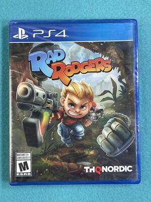 Rad Rodgers - PS4 PlayStation 4 2018 THQ Nordic SEALED READ