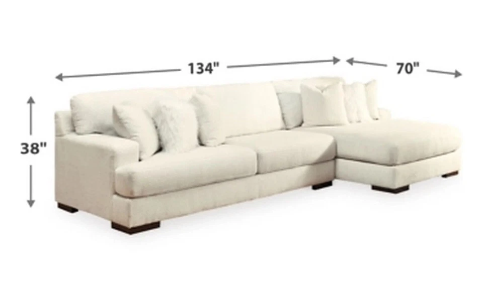 Sofá muebles ashley blanco, algodón con sofá amor! ¡Excelente estado! Foto 2 de 3