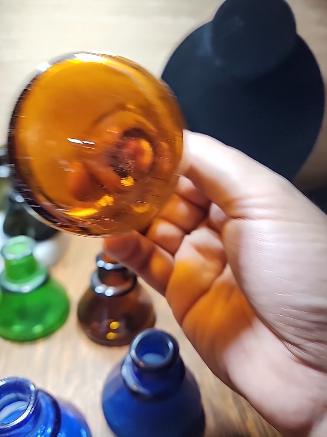 Lot / 9 Cone Ink Bottles Carters 1897 & Carter & Blanks Minor Chiggers No Cracks eBay