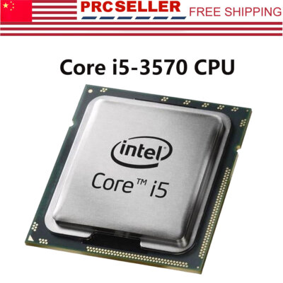 Intel Core i5-3570 SR0T7 3.4GHz 6MB Quad Core CPU Processor LGA1155 3rd gen i5