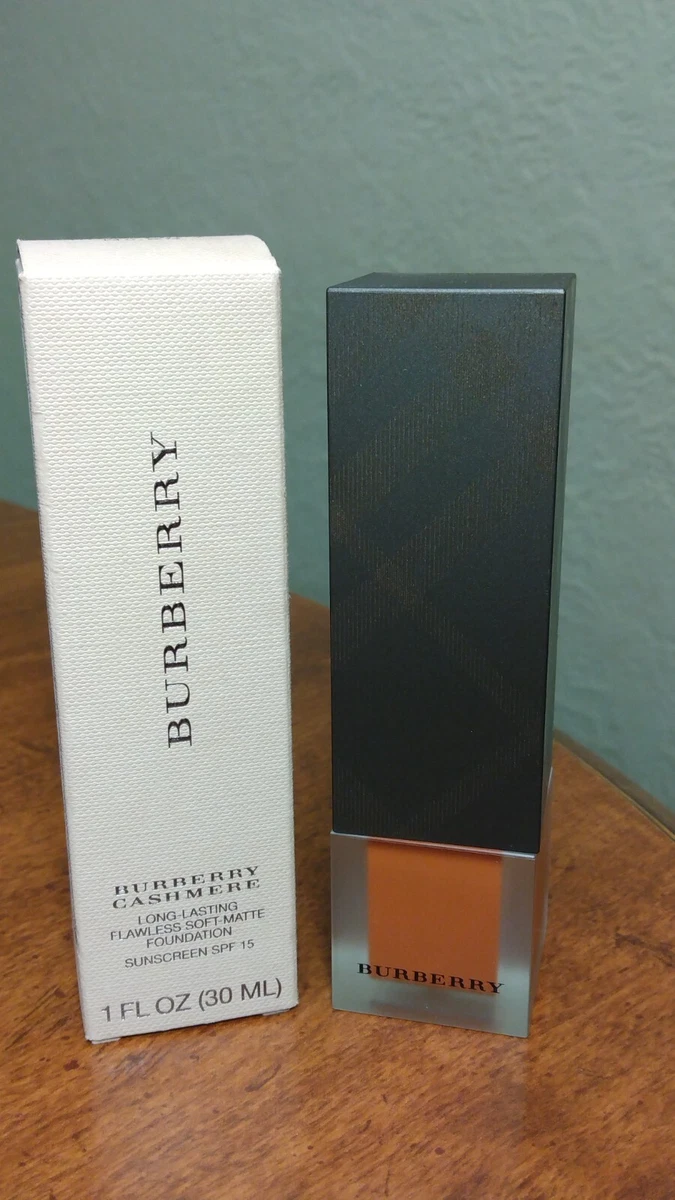 Burberry 1oz cashmere cheap soft matte foundation swatches